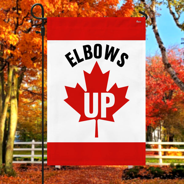 Elbows Up Canada Patriotic Canadian Maple Leaf Flag MLN5459NTH