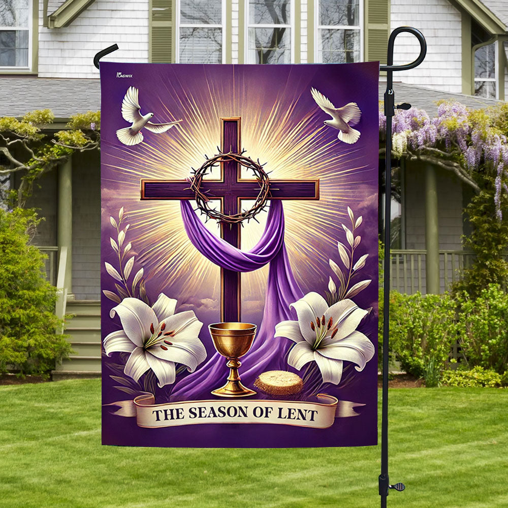 The Season Of Lent Easter Christian Religious Flag TQN4891HVN