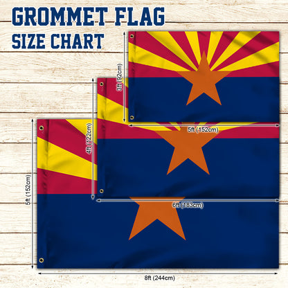 Arizona Grommet Flag TPT923GF