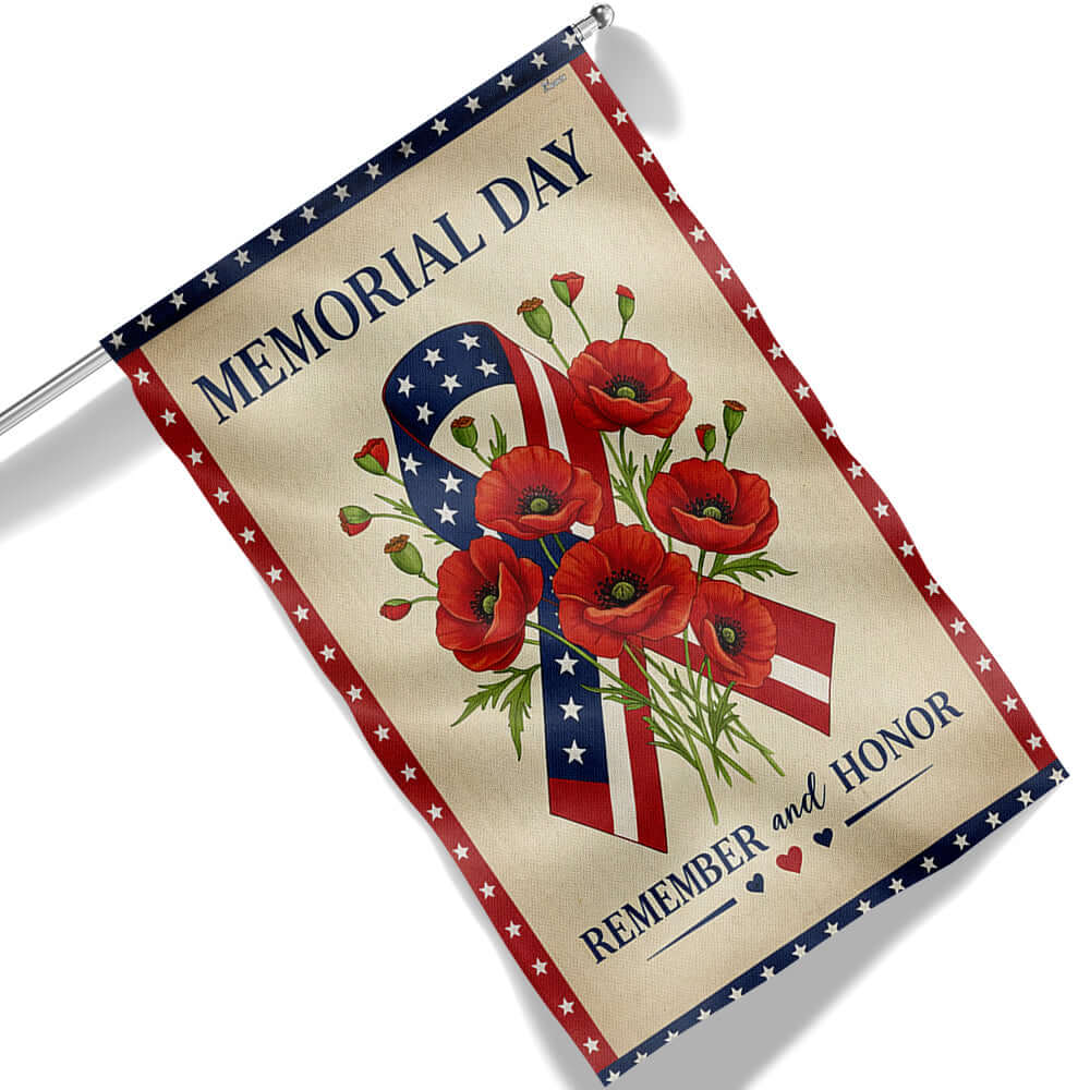Memorial Day Remember And Honor Flag TQN4910NTH