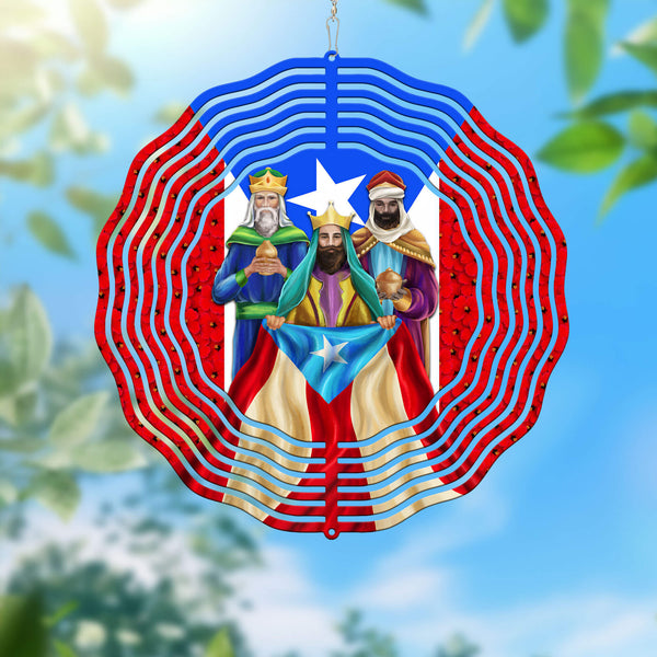 Three Kings Puerto Rico Wind Spinner MLN1953WS