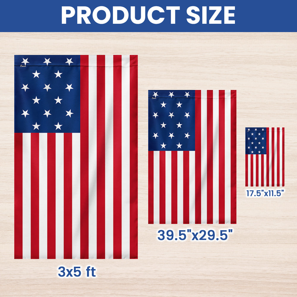 McHenry Flag 15 Star 15Stripe American Flag VTM1639NTH