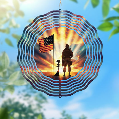 Memorial Day U.S. Veteran Wind Spinner TQN4824NMQ