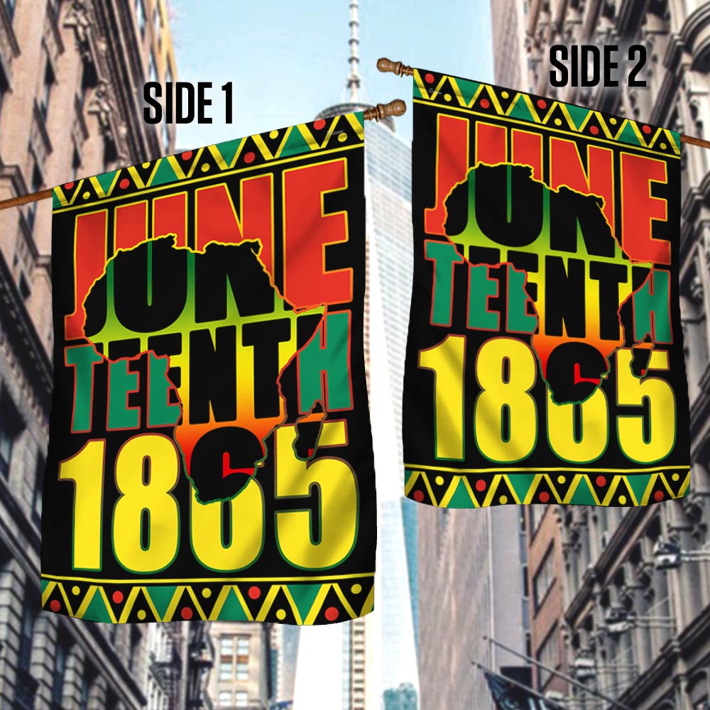 Black History Month Flag Juneteenth 1865 BNN95F