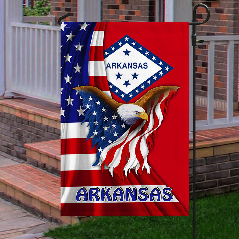 Arkansas Eagle Flag MLH1774Fv20