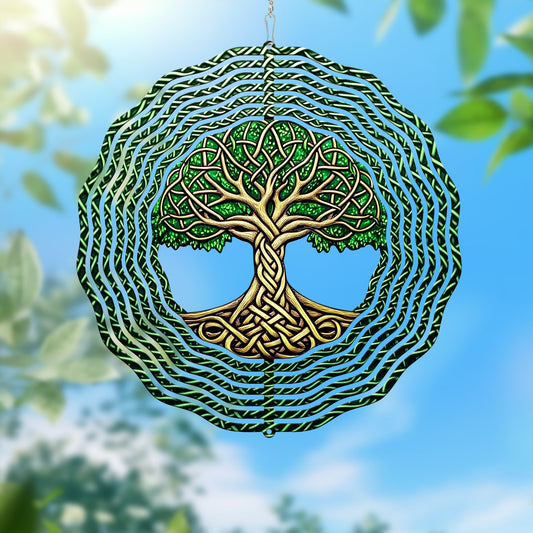 Celtic Tree Of Life Irish Wind Spinner TQN4016WS