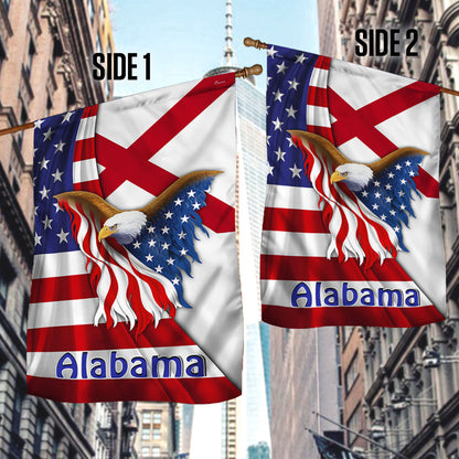 Alabama Eagle Flag MLH1774Fv7