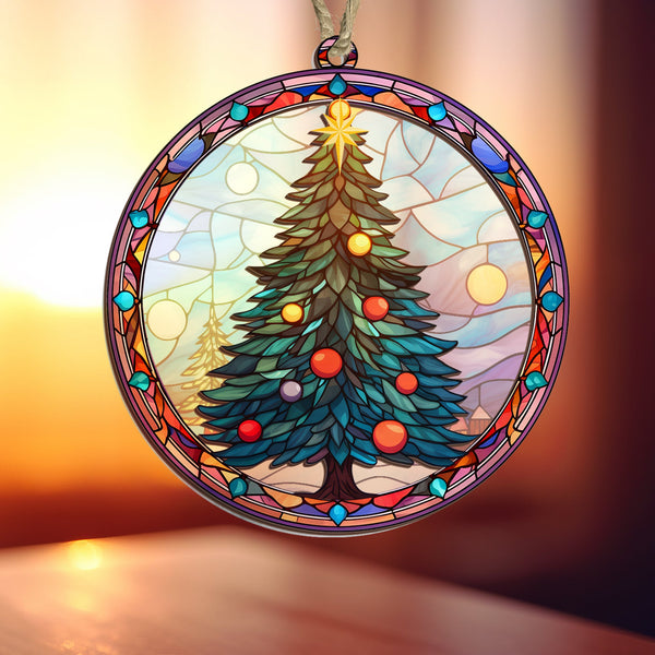 Christmas Tree Suncatcher Ornament TPT1258TDH