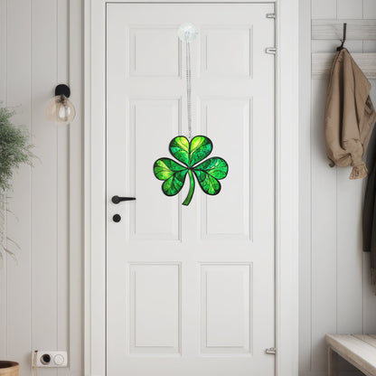 Irish Shamrock St. Patrick's Day Acrylic Suncatcher Hanging TPT2341NGT