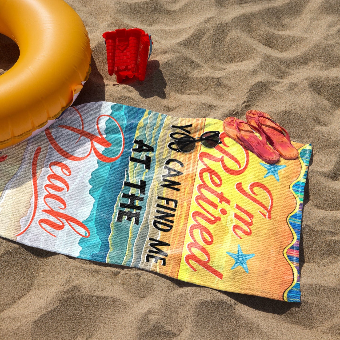 I'm Retired You Can Find Me At Beach Beach Towel LHB111DTD