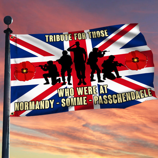 UK Armed Forces Day British Veterans Grommet Flag PHB03NTH