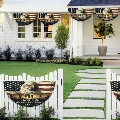 Memorial Day U.S. Veteran Non-Pleated Fan Flag TQN5162TDH