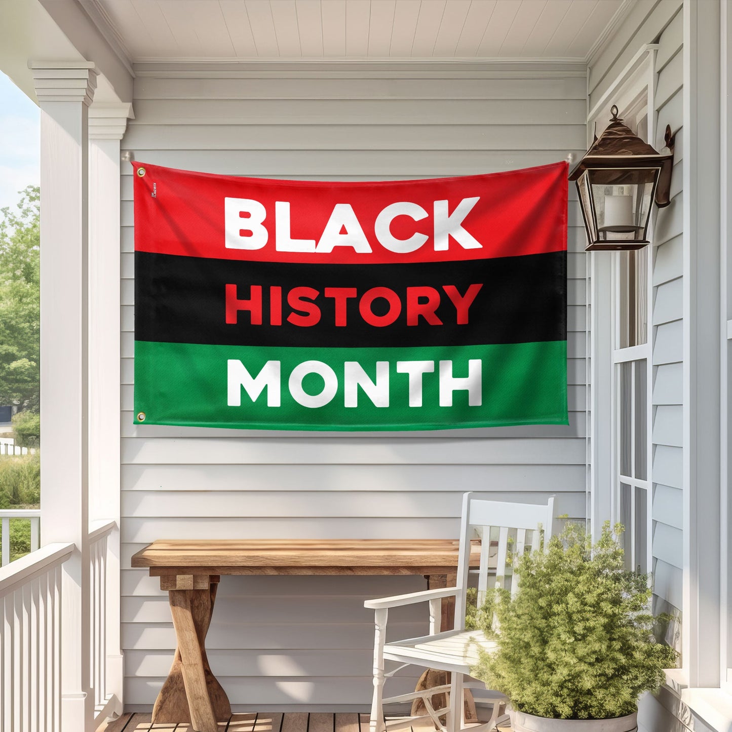 Black History Month Grommet Flag TQN2396GF