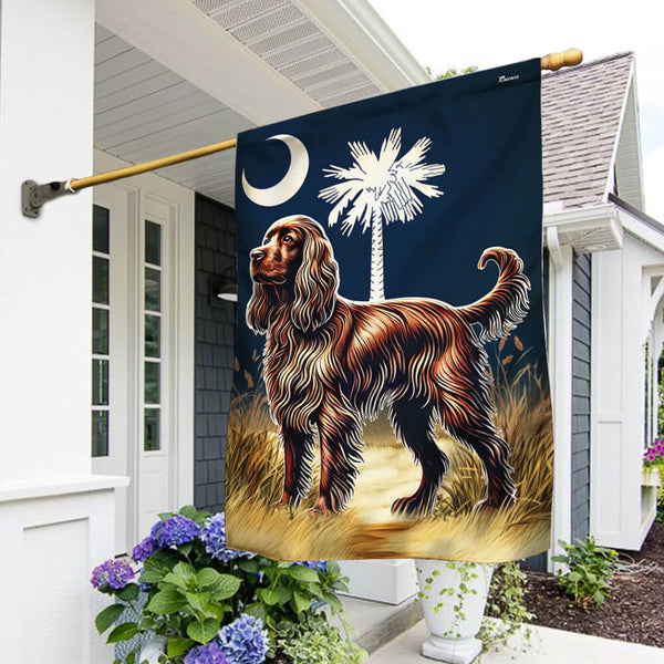 South Carolina Boykin Spaniel Flag MLN3349F