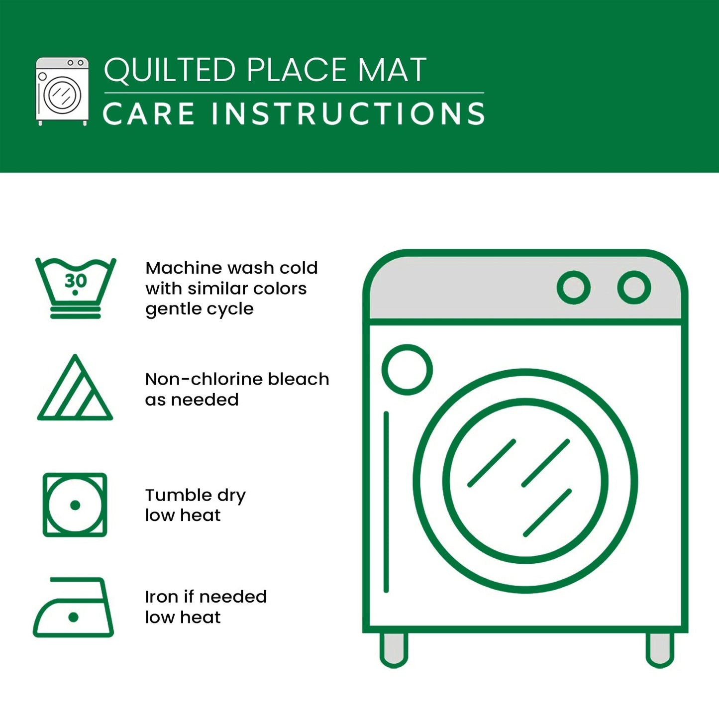 Whimsical Easter Quilted Place Mat NCU0DV4302