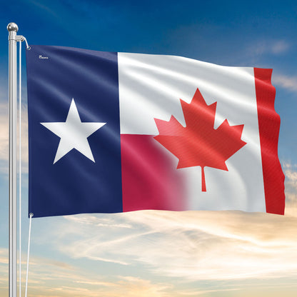 Canada Texas Flag LHB132LPN