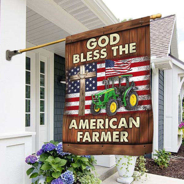 Farmer Flag God Bless The American Farmer DDH2903F