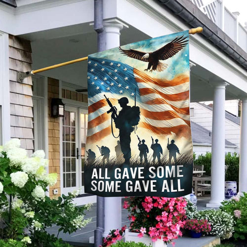 Memorial Day All Gave Some Veteran Flag VTM1108DNV