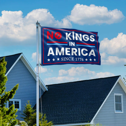 No Kings In America Since 1776 GROMMET FLAG LHB318TNB