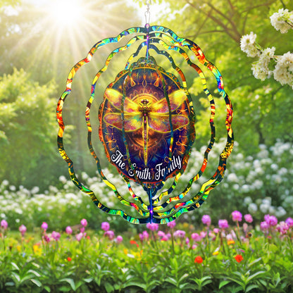 Personalized Mystical Dragonfly Wind Spinner MLN5189HVN