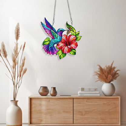 Hummingbird Acrylic Suncatcher Window Hanging TQN5112NTH