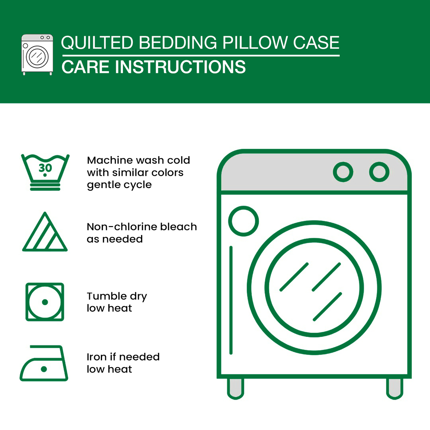 Enchanted Garden Quilted Bedding Pillow Case NCU0PT6474