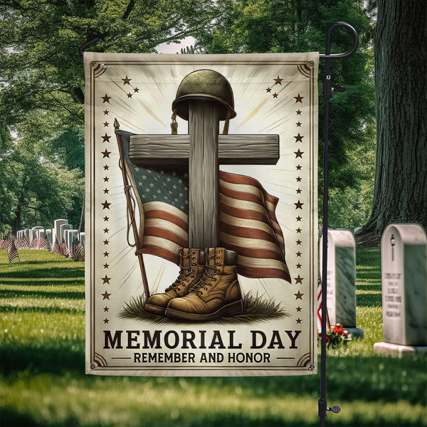 FLAGWIX  Memorial Day Flag Remember And Honor TQN2549F