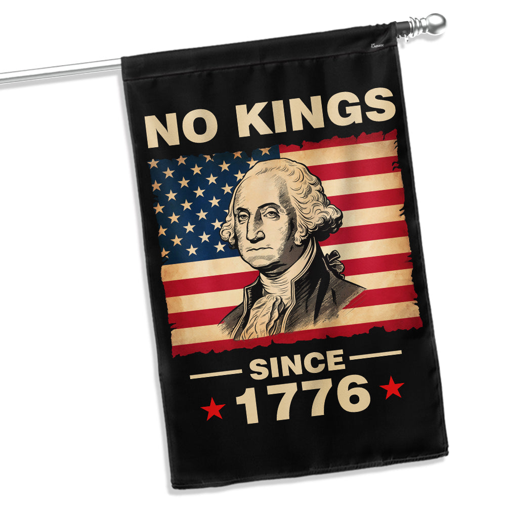 No Kings Since 1776 Flag TQN5646NTH