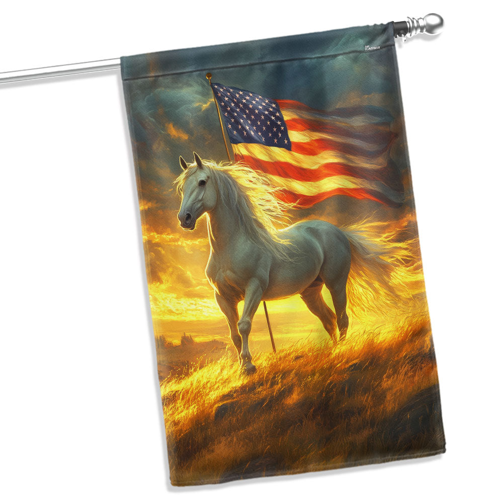 Patriot Horse Flag MLN5768NGT