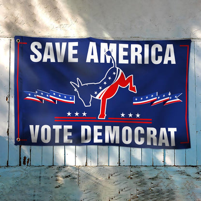 Biden Grommet Flag Save America Vote Democrat BNN504GF