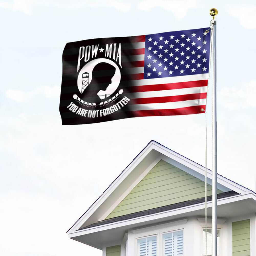 Pow Mia True Heroes, You Are Not Forgotten Flag TPT238GF