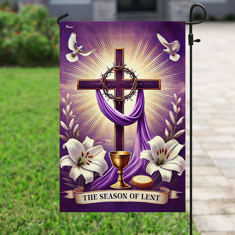 The Season Of Lent Easter Christian Religious Flag TQN4891HVN
