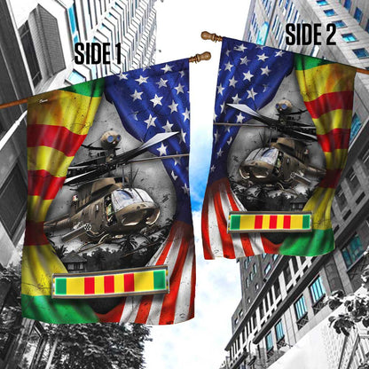 OH-58 Kiowa Never Fotget Vietnam War Flag DBD2687Fv1