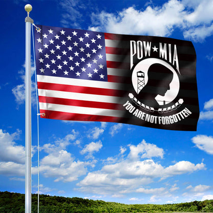 Pow Mia True Heroes, You Are Not Forgotten Flag TPT238GF