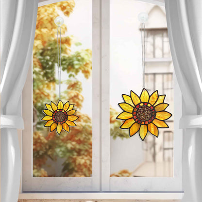 Sunflower Acrylic Suncatcher Window Hanging MLN4259DNV