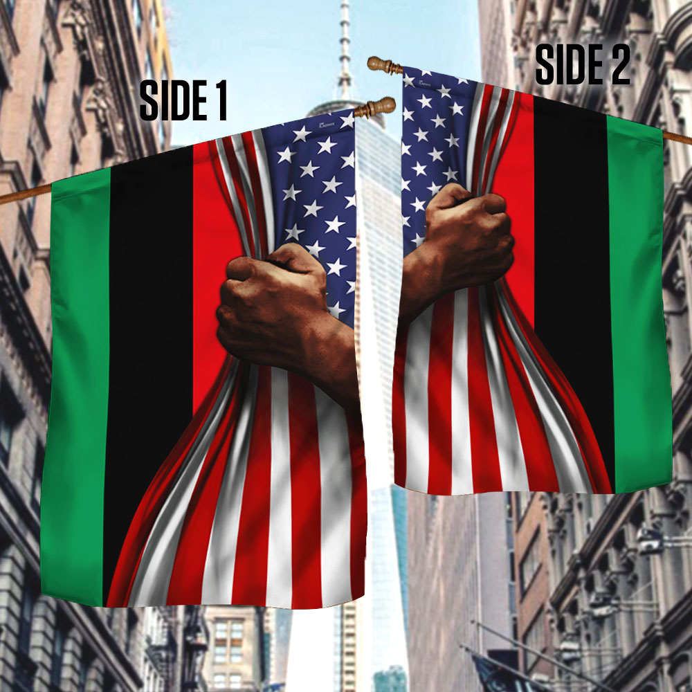 Black History Month Flag TRL1713F