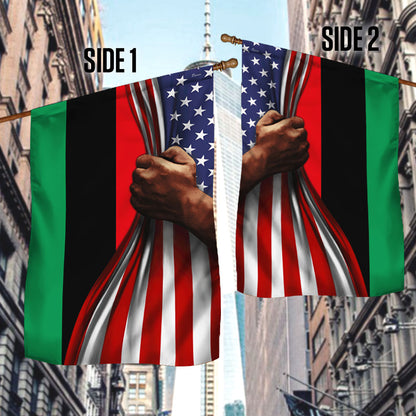 Black History Month Flag TRL1713F