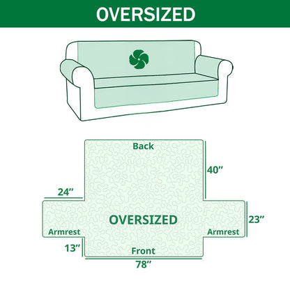 Festive Paw Quilted Sofa Cover NCU0TV872