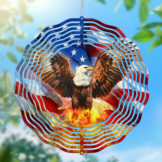 Patriotic Eagle American Pride Wind Spinner TQN4831PMN