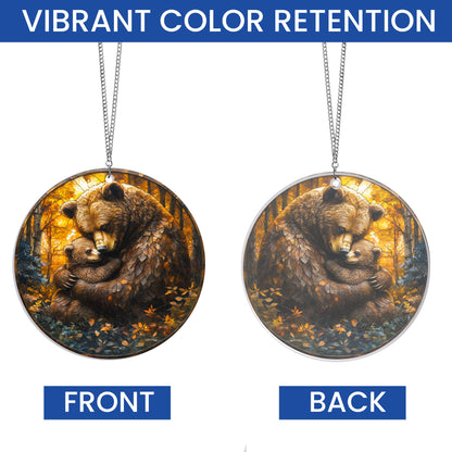 Mama Bear And Cub Mothers Day Acrylic Suncatcher Hanging TQN4873NGT