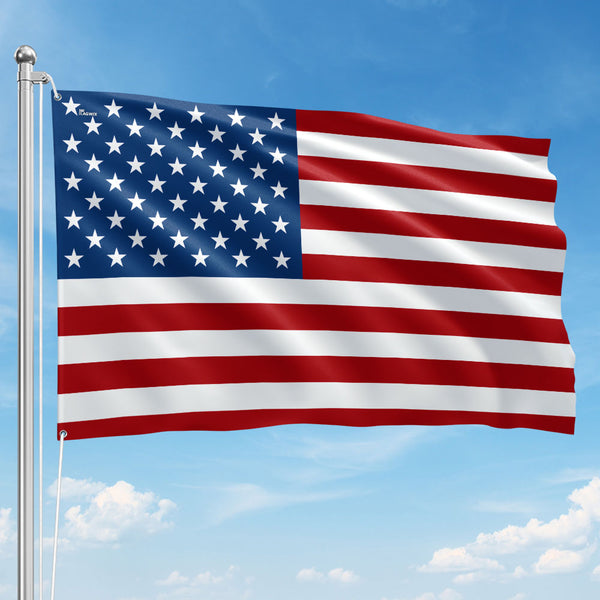 FLAGWIX Premium American Grommet Flag - Weatherproof Outdoor USA Flag for Homes & Offices