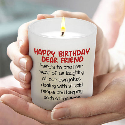 Best Friends Candle HPBD Gifts Lavender Vanilla 10oz Candle Cup