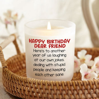 Best Friends Candle HPBD Gifts Lavender Vanilla 10oz Candle Cup