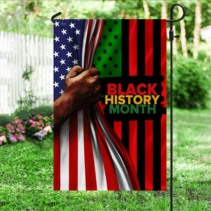 Black History Month Flag TRL1703F