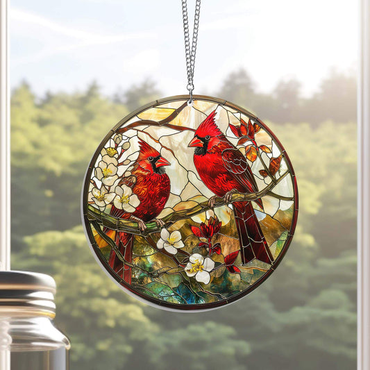 Cardinals Suncatcher Acrylic Hanging TPT2095ASn