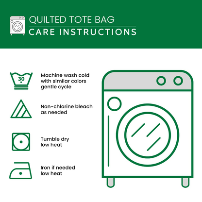 Moonlit Meow Quilted Tote Bag NCU0DV7272