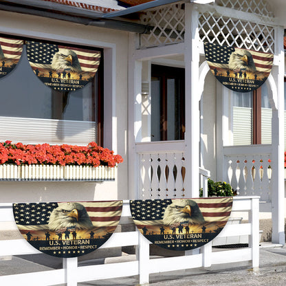 Memorial Day U.S. Veteran Non-Pleated Fan Flag TQN5162TDH