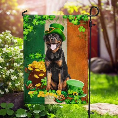 Rottweiler St. Patrick's Day Irish Flag TPT2664TNB