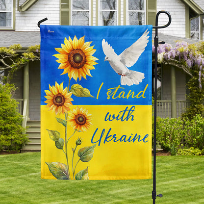 I Stand With Ukraine Flag TQN4936NGT