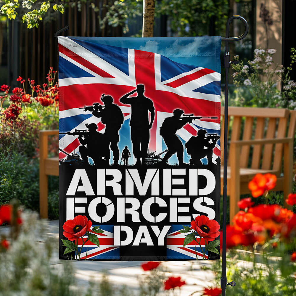 Armed Forces Day Union Jack Veteran Flag MLN5440TNB